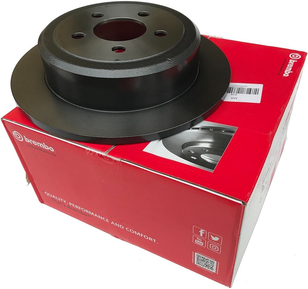 BREMBO Tarcza hamulcowa tylna Jeep Cherokee 2008-2012 08.B529.11