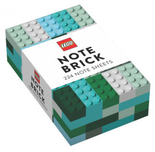 Chronicle Books LEGO R Note Brick Blue-Green