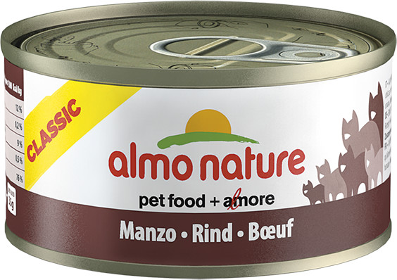 Almo Nature Wołowina puszka 6x70g