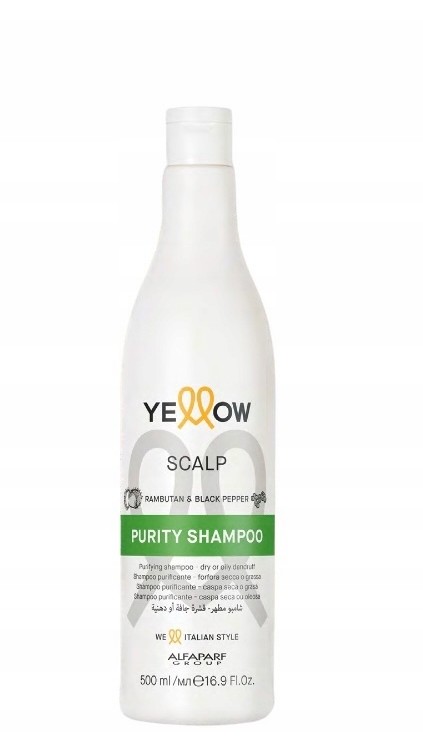 Alfaparf Yellow szampon scalp purity G. oczyszczający 500ML
