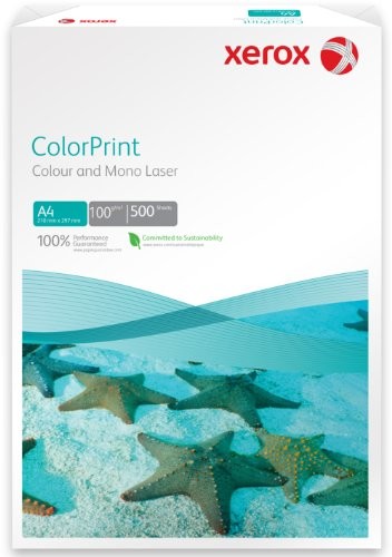 Xerox 003r95256 Premium kolorowa drukarka laserowa/Color Print, DIN A4, 100 G/M, 500 arkuszy papieru, biały 003R95256