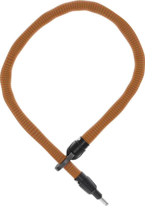 Abus ACH IvyTex 8KS/100 Frame Lock Chain, pomarańczowy 2022 Akcesoria do zabezpieczeń 68467