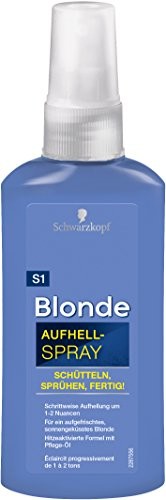 Blonde wybielaczy S1 jasnością Spray poziom 3, trójpak (3 X 125 ML) BOS1
