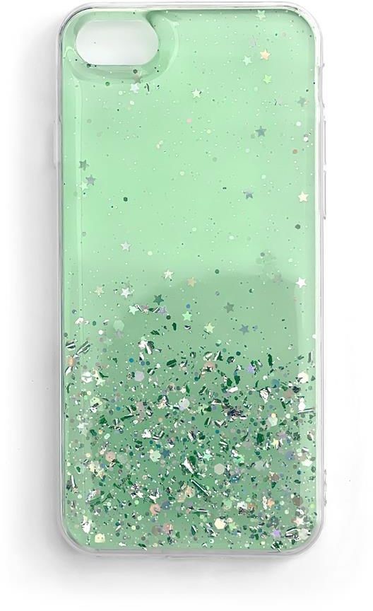 Wozinsky Star Glitter błyszczące etui pokrowiec z brokatem Xiaomi Redmi K40 Pro+ / K40 Pro / K40 / Poco F3 zielony