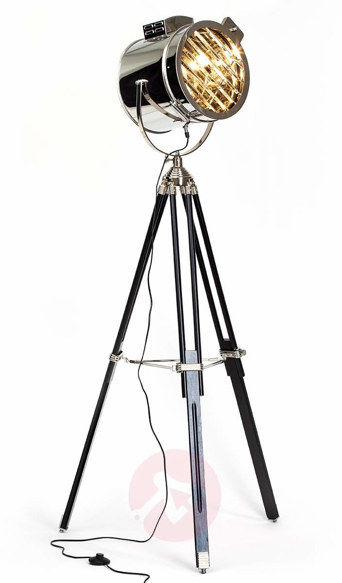 Brilliant CINE - lampa stojąca w kształcie reflektora