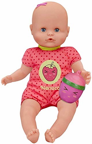 Nenuco Piżama (Famosa   lalka z grzechotką butelek dla niemowląt i truskawek 700012087)