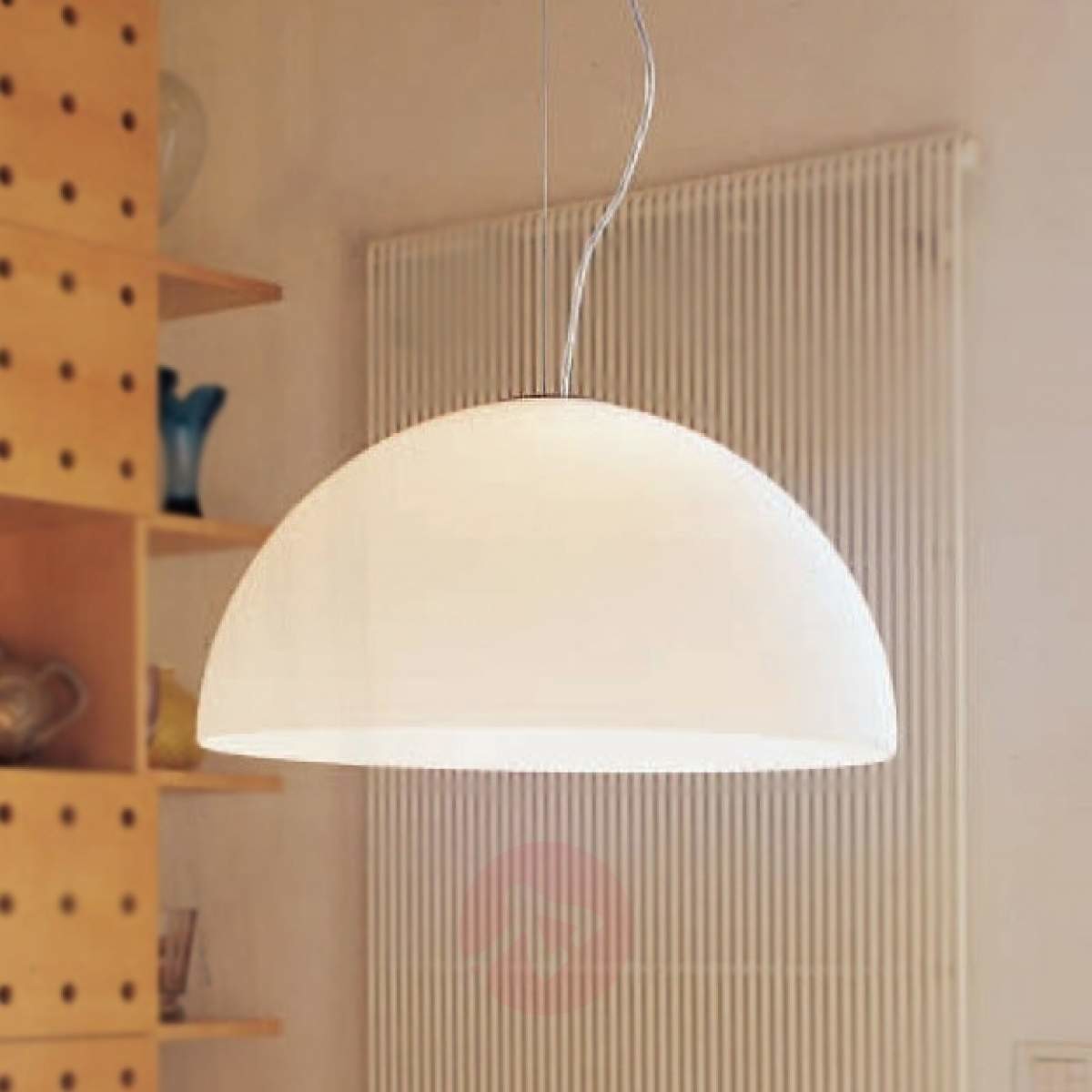 Lampa wisząca SONORA ze szkła opalowego, 50 cm