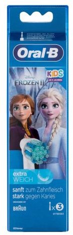Oral-B Oral-B Kids Brush Heads Frozen II szczoteczka do zębów 3 szt dla dzieci