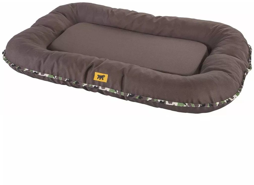 Ferplast Legowisko dla psa, Oscar 100, brązowe, 100x70x12 cm, 81096012