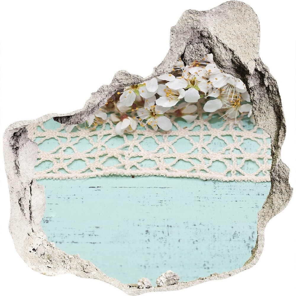 Wallmuralia.pl Samoprzylepna dziura naklejka Kwiaty wiśni