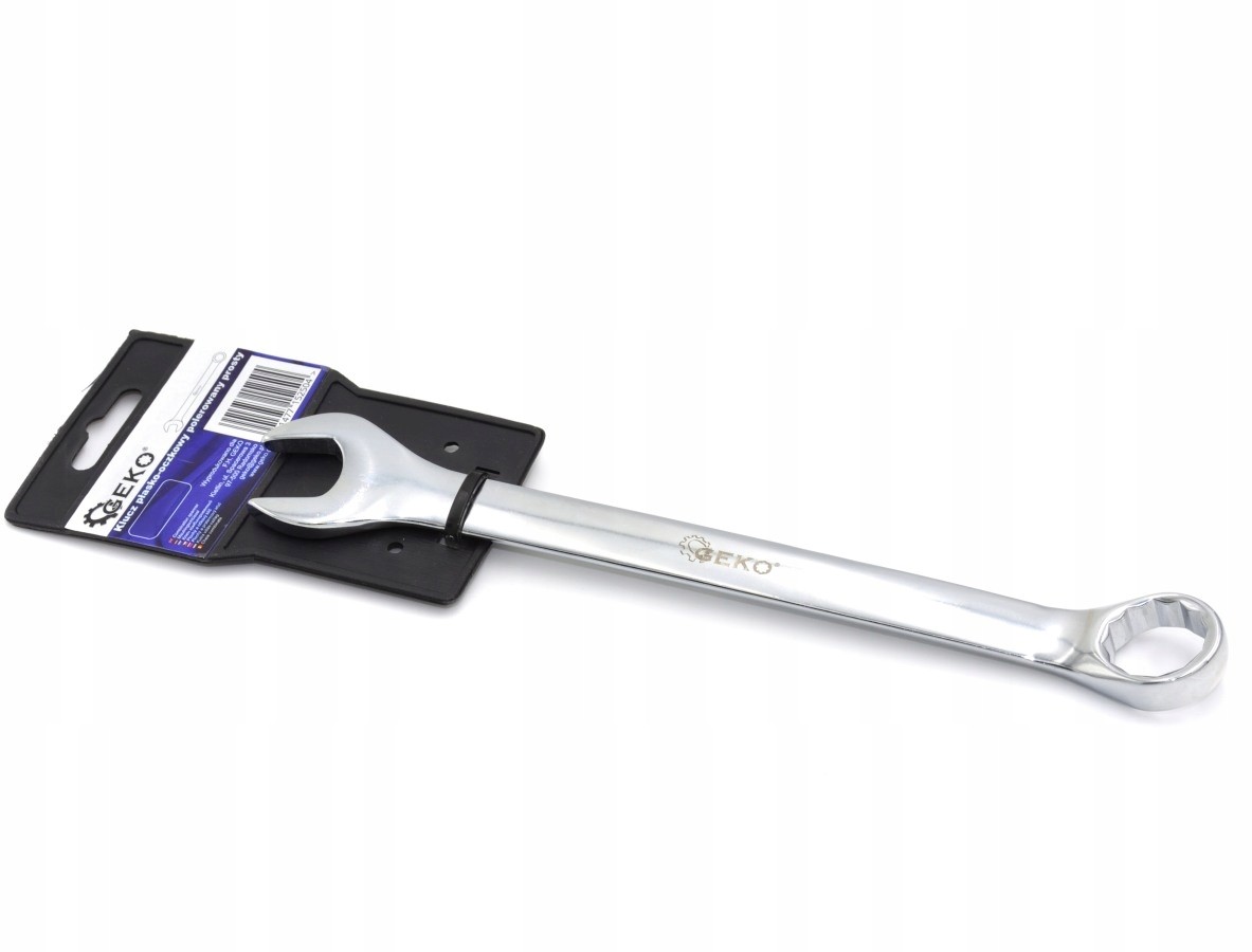 Geko Klucz Plasko Oczkowy Crv 9mm Polerowany