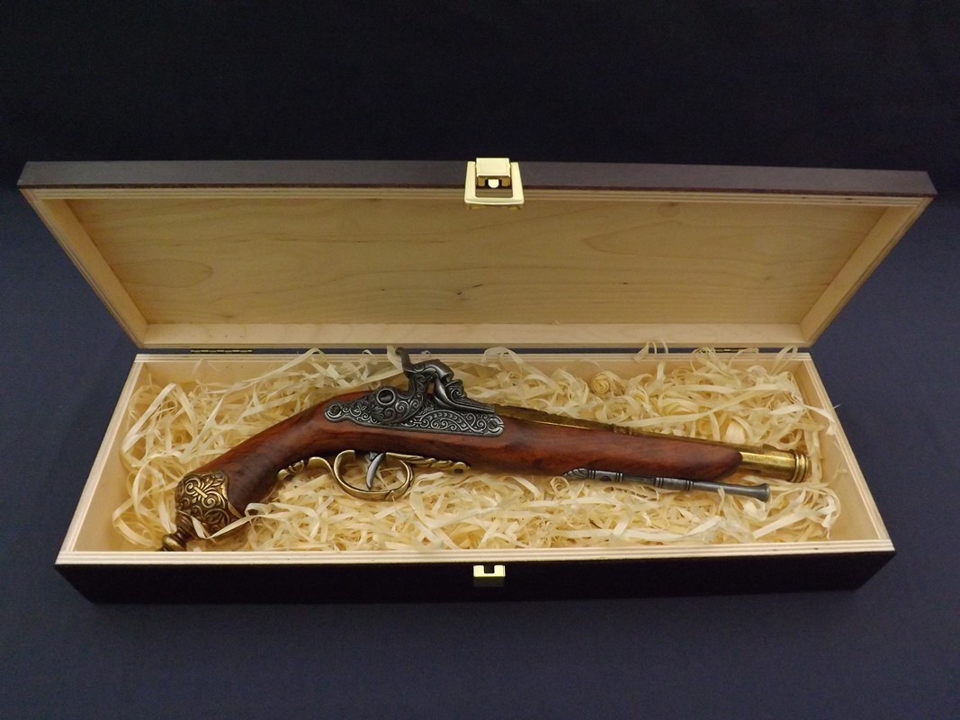 Denix SA REPLIKA PISTOLET BRESCIA W PUDEŁKU MODEL 1013L+P02 1013L+P02