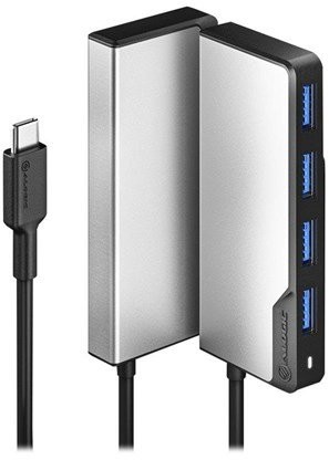 ALOGIC ALOGIC USB-C Fusion SWIFT 4-in-1 Hub USB hub - 4 - Szary UCFUUA-SGR
