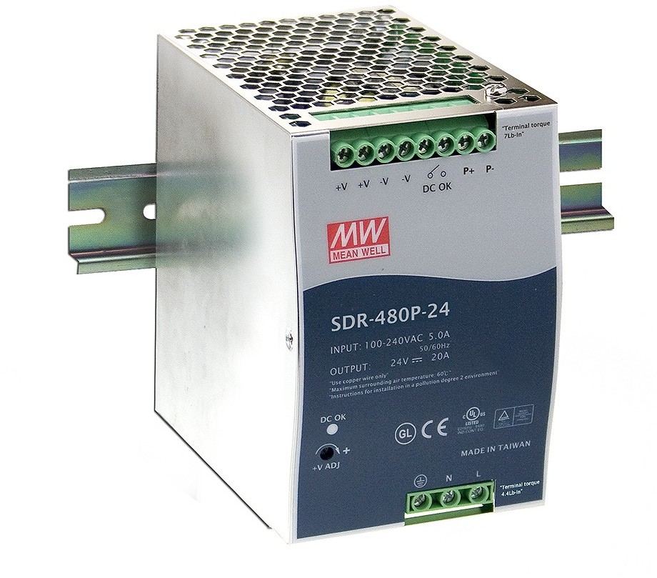 Mean Well Zasilacz SDR-480P-48