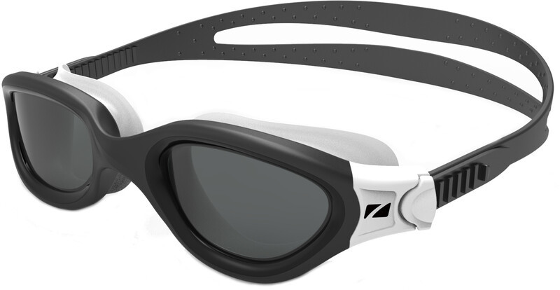 Zone3 Venator-X Goggles, black/white/smoke tinted lens 2021 Okulary do pływania SA21GOGVE101/OS
