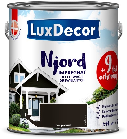 Impregnat do elewacji Njord noc polarna 2 5 l 15749