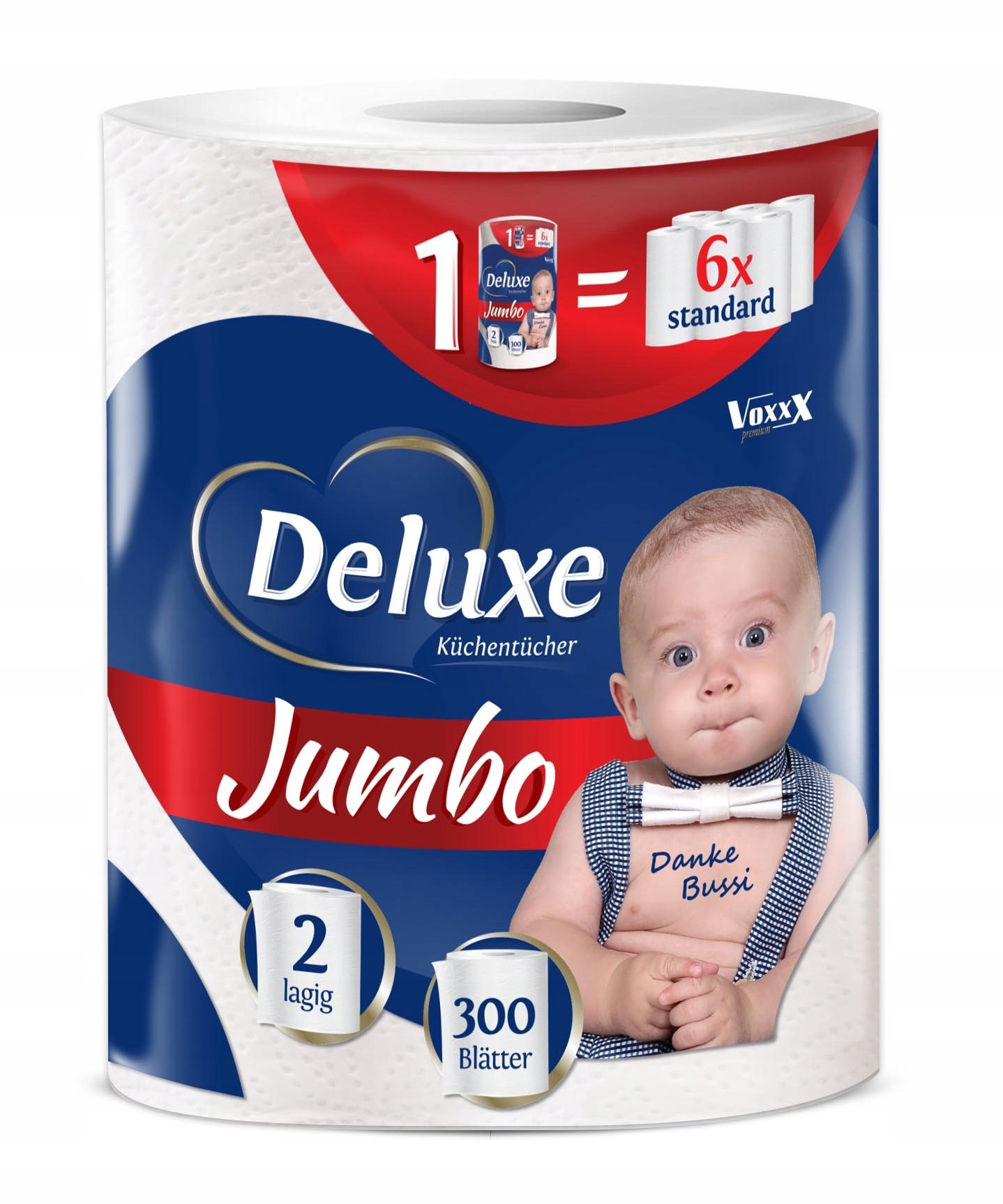 Deluxe Jumbo Ręcznik Papierowy 300 Listków Niemcy