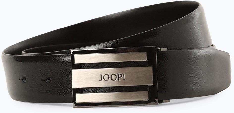 Joop Joop - Męski pasek skórzany, czarny