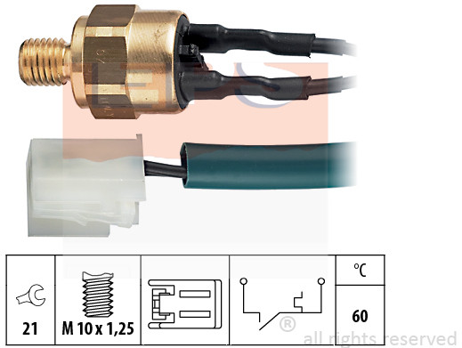 MAGNETI MARELLI CZUJNIK TEMPERATURY WODY FIAT SZA108