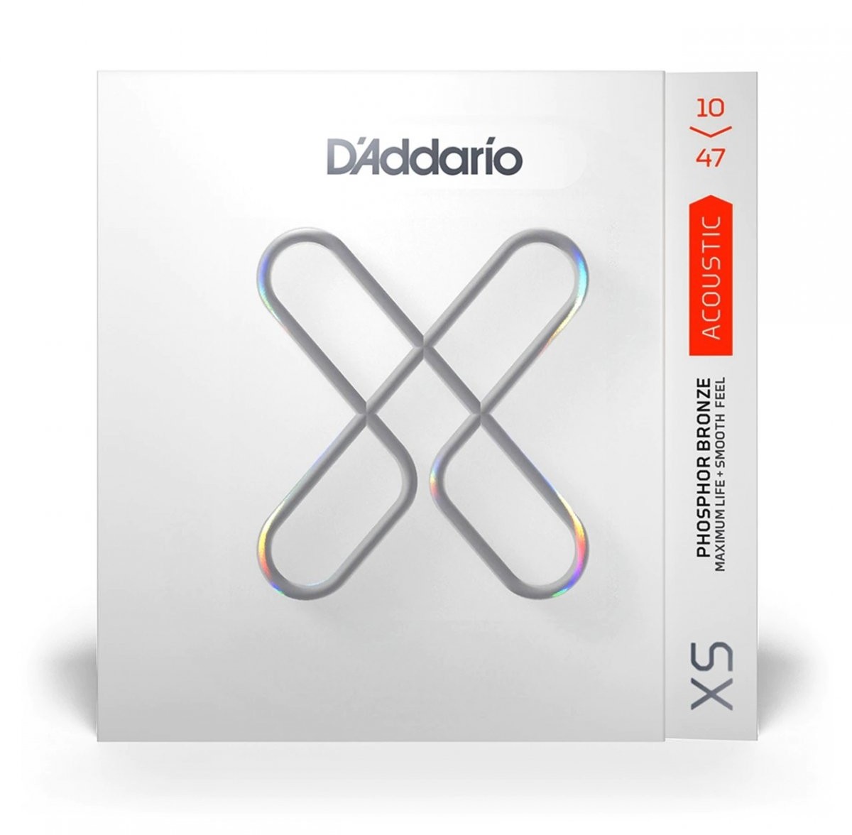 DAddario XSAPB1047 akustyczny brąz fosforowy, bardzo lekki, 10-47 XSAPB1047