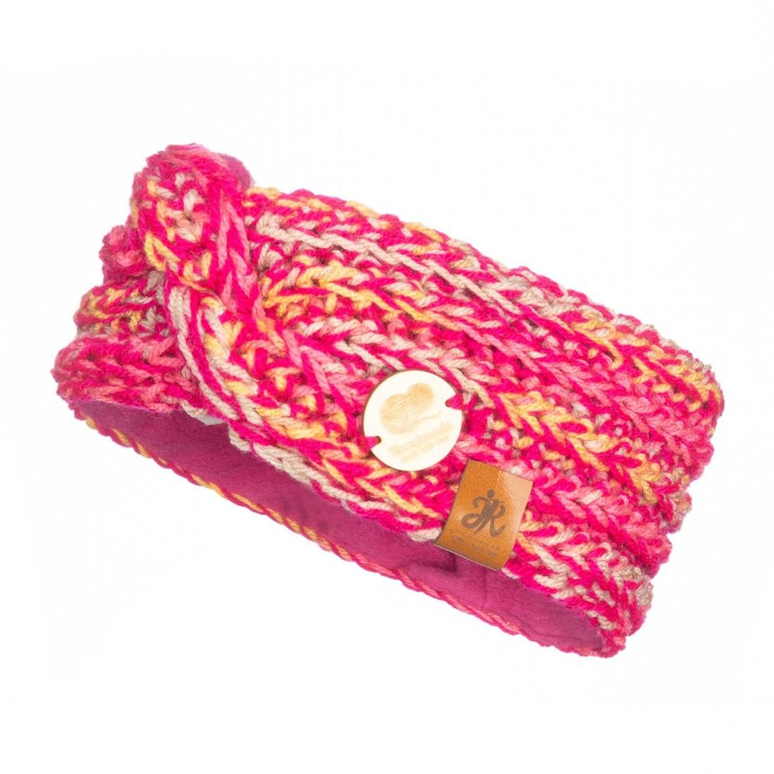 Pleciona opaska na głowę Handmade