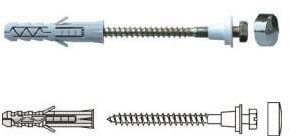 PGB KOŁEK DO MOCOWANIA WC KPL-2SZT 10/6*80MM KOL 10M6*80 [6704160]