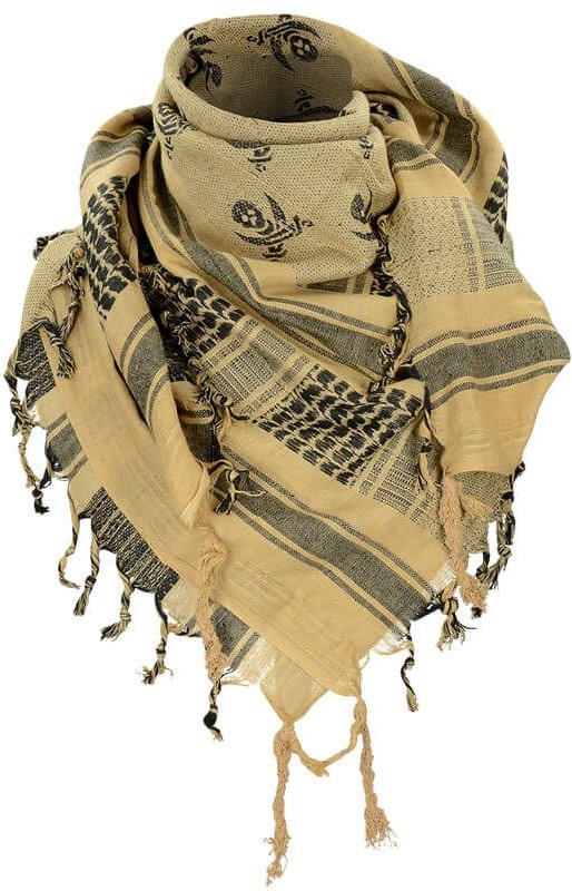 Mil-Tec Chusta Arafatka Skull Coyote 12609105