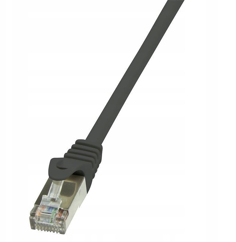 LogiLink Patchcord CP1013S CAT5e F/utp 0,25m, czar