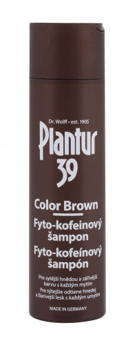 Plantur 39 Phyto-Coffein Color Brown szampon do włosów 250 ml dla kobiet