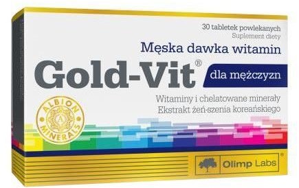 Olimp Gold-Vit dla mÄ™Å¼czyzn 30 szt.