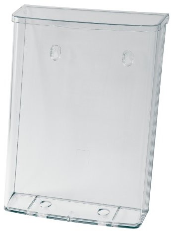 Sigel LH325 akrylowa skrzynka na prospekty z klapką, A4, odporna na działania warunków atmosferycznych LH325