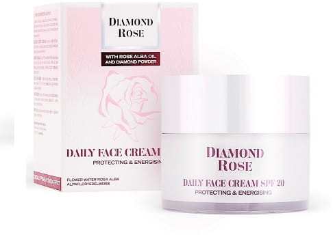 Zdjęcia - Kremy i toniki Rose Krem do twarzy na dzień SPF20 50ml Diamond 