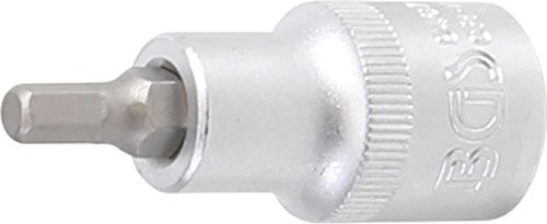 BGS 9467 wkładka bit, z łbem walcowym z gniazdem sześciokątnym, 12,5 (1/2), 5,5 MM