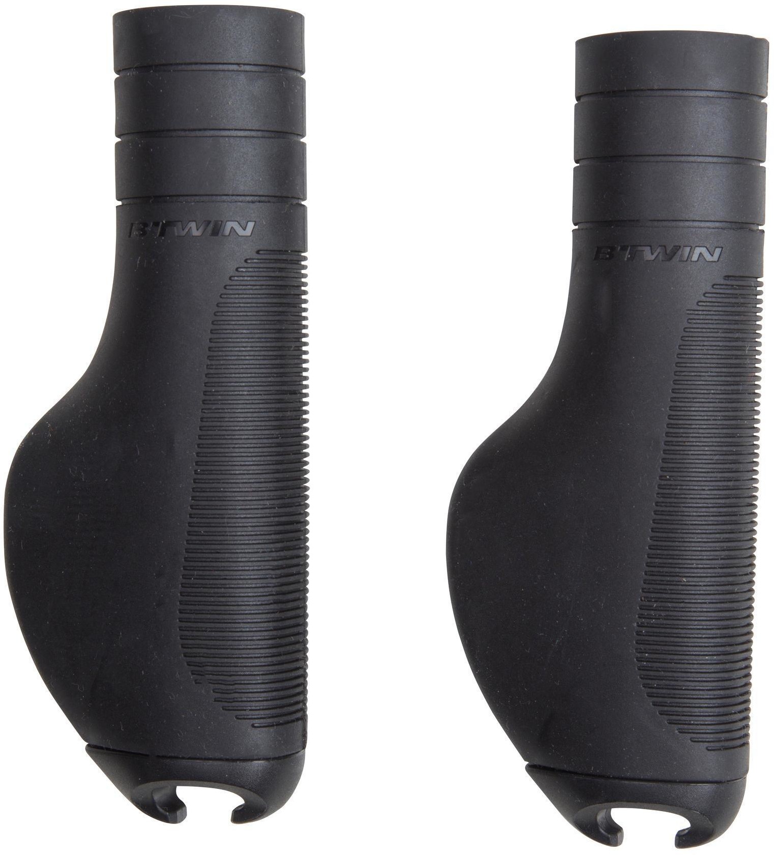 BTWIN Chwyty kierownicy rowerowe CITY 500 ergonomiczne Unisex  3608409896988