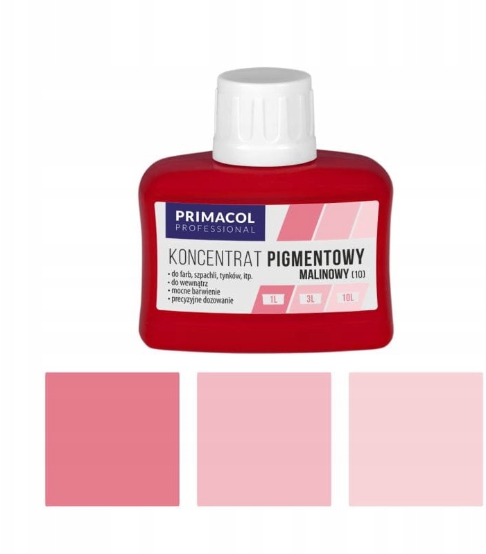 Primacol pigment do farb i tynków 80ml malinowy