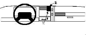 Brodit 852130 Brodit ProClip 852130 Center mount na Buick Century 82  97 7320288521305