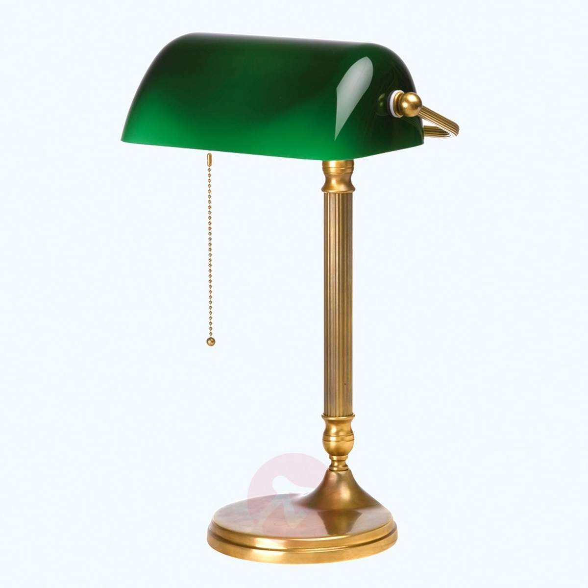 BERLINER MESSINGLAMP Berliner Messinglampen Wyrabiana ręcznie lampa bankierska JIVAN