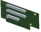 Intel A2UL8RISER Accessory 2U PCIe 3 Slots for R2000GZ/GL/BB A2UL8RISER