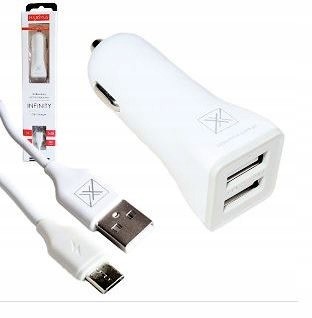 Фото - Аксесуар для GPS Infinity Ład. sam. Maxximus  2.1A Micro USB, 2xUSB 