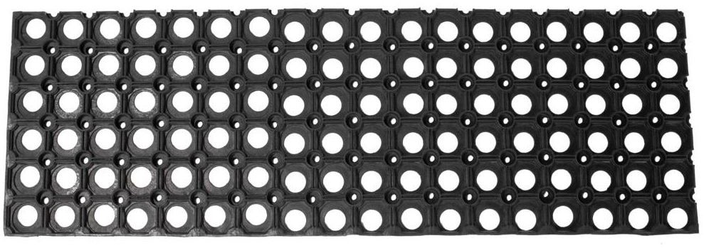 INSPIRE Wycieraczka zewnętrzna ALFA 120 x 80 cm gumowa czarna INSPIRE