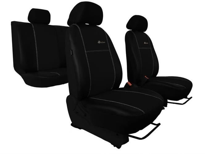 POK-TER Pokrowce samochodowe EXCLUSIVE Skórzane Beżowe Nissan Primera I 1990-1998 22354