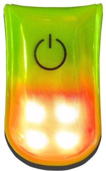 PORTWEST HV07 - Lampka LED do odzieży świeci/pulsuje.