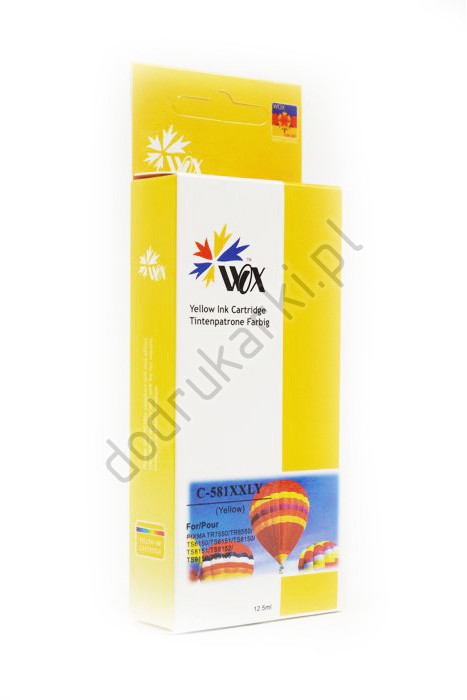 Wox Canon CLI-581YXXL zamiennik tusz żółty - 12.5ml