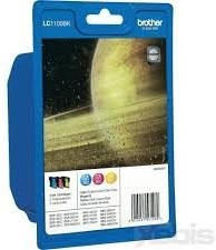 Brother Atrament PROMO/LC1100 C/MY + papier foto GP71