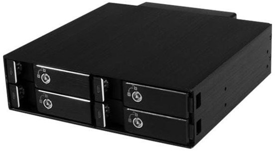 StarTech.com StarTech.com 4-bay mobile Rack Backplane for 2.5in SATA/SAS drives SATSASBP425