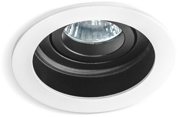 Azzardo Lampa wpuszczana IBIZA white/black AZ 1361 | GM2114-WH-BK)