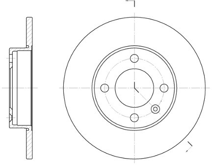 Roadhouse Tarcza hamulcowa 6086.00
