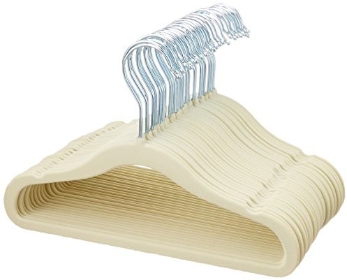 AmazonBasics wieszaki pokryte zamszem, rozmiar dziecięcy PBH-704
