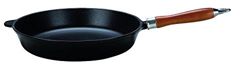 Krüger Karl  Rustica żeliwna patelnia do gotowania, serwowania, czarny, 28cm 60028