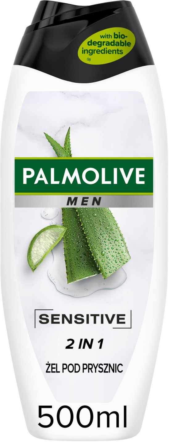 Palmolive Men Sensitive żel pod prysznic dla skóry wrażliwej męski, 500 ml